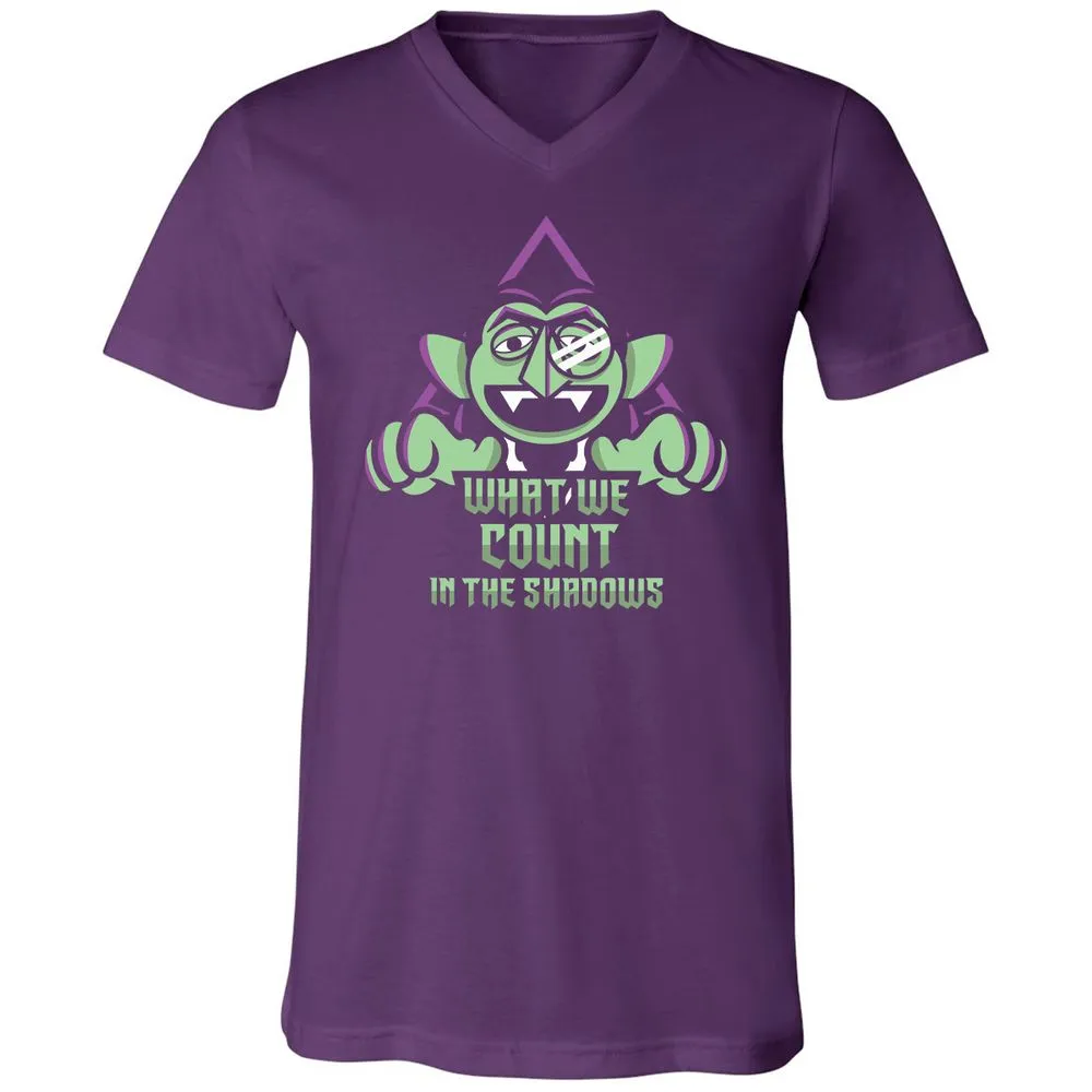 Unisex V-Neck T-Shirt - N6ZPRD17 - Team Purple - 9