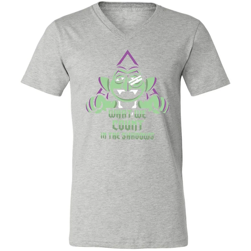 Unisex V-Neck T-Shirt - N6ZPRD17 - Athletic Heather - 7