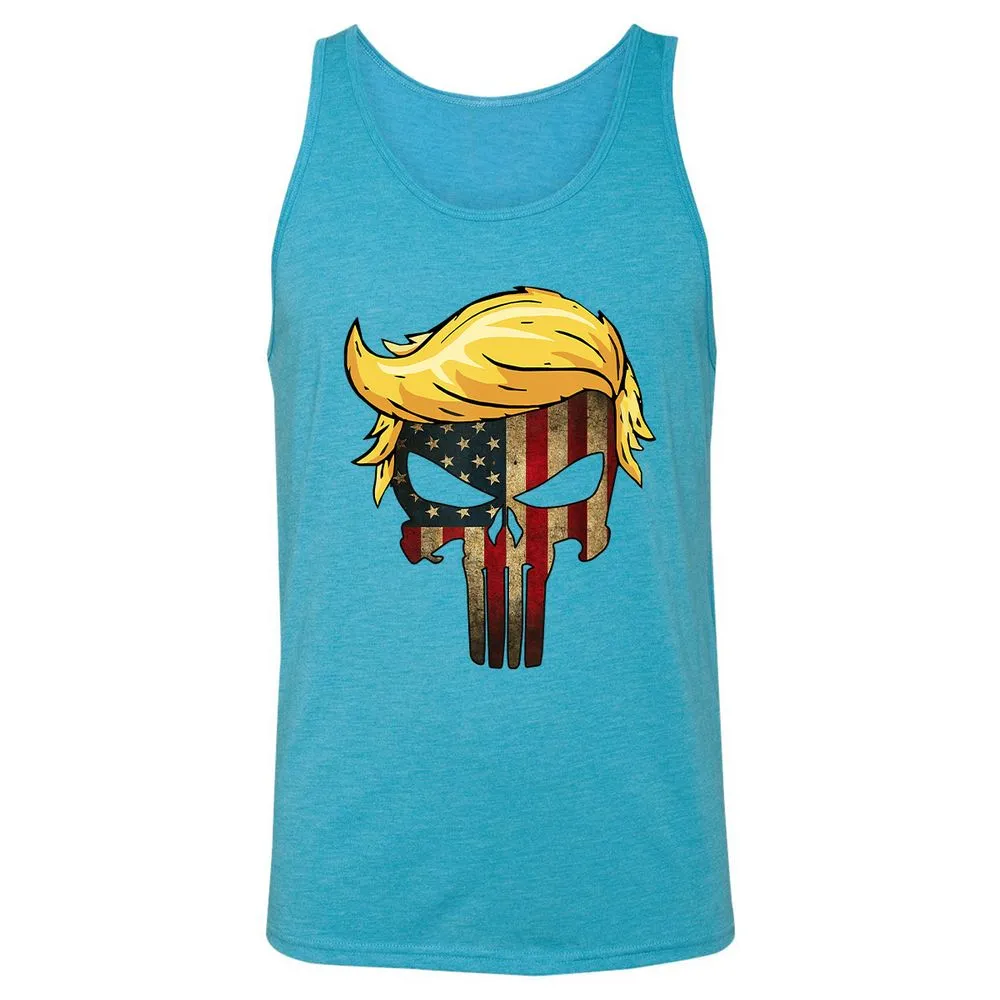 Unisex Jersey Tank - QSB3DMAV - Aqua Triblend - 3
