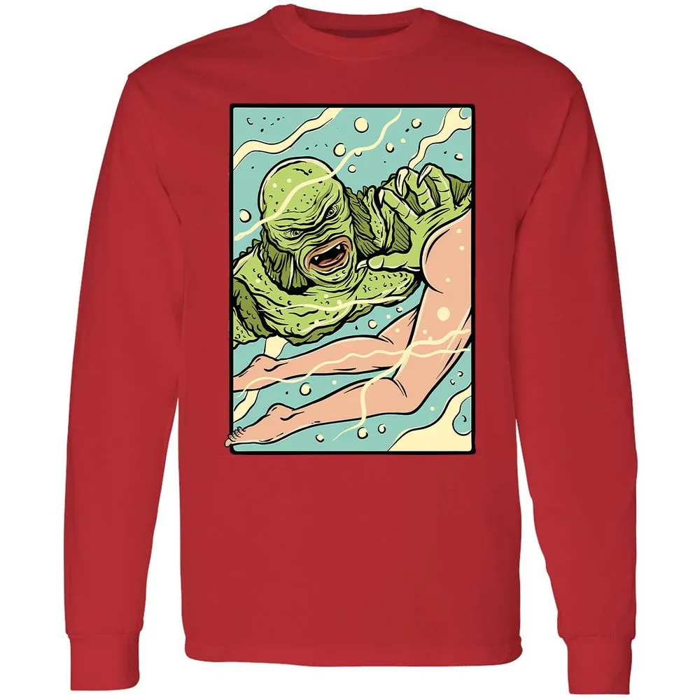 Long Sleeve T-Shirt - 2MUST22W - Red - 14