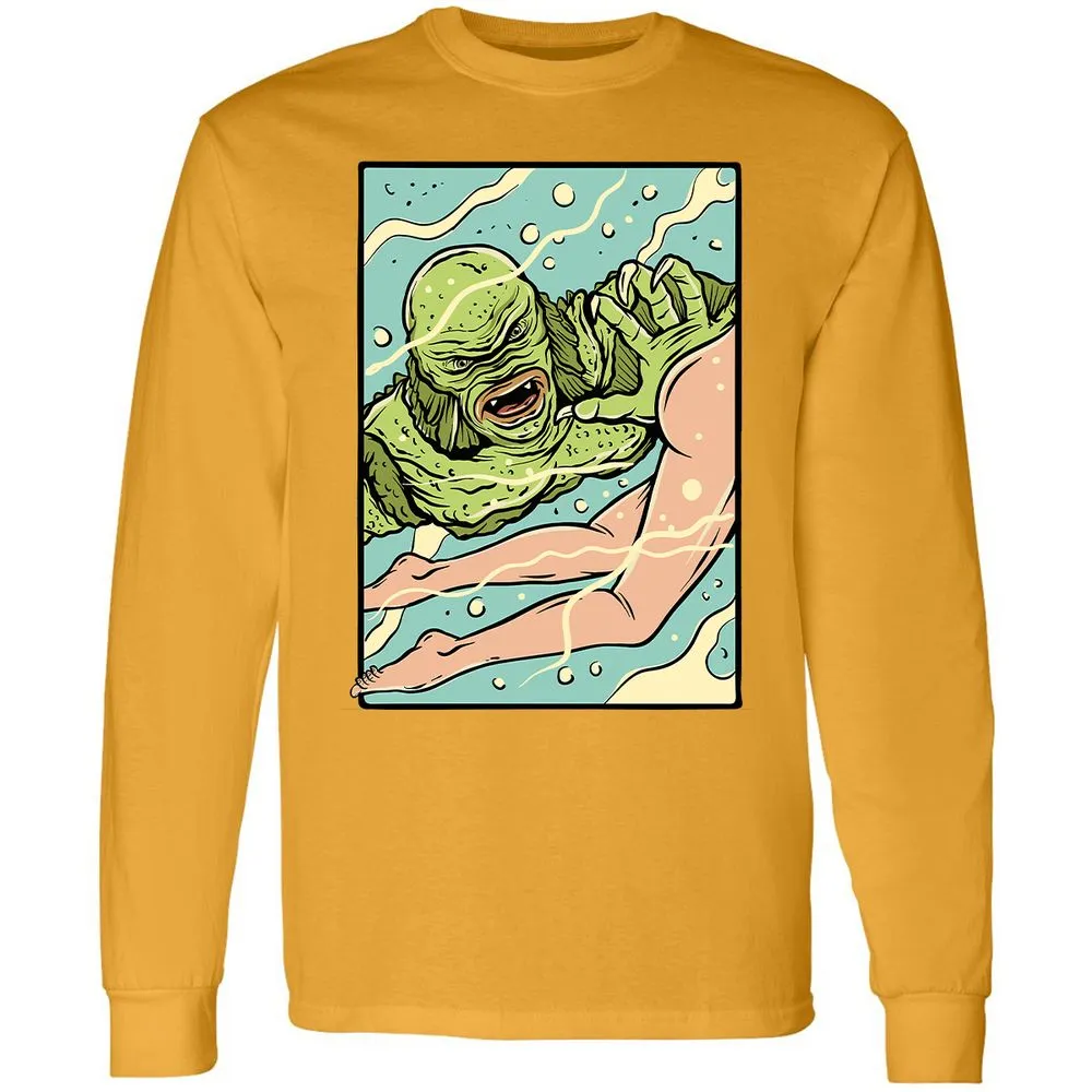 Long Sleeve T-Shirt - 2MUST22W - Gold - 9