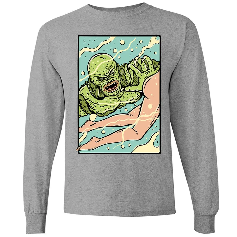 Long Sleeve T-Shirt - 2MUST22W - Graphite Heather - 6