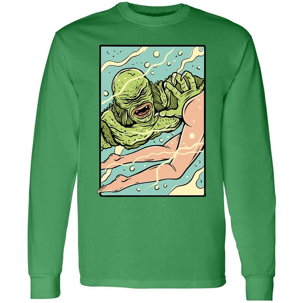 Long Sleeve T-Shirt - 2MUST22W - Irish Green - 10