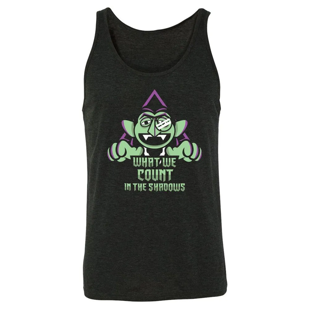 Unisex Jersey Tank - H3RV6SND - Charcoal Black Triblend - 5