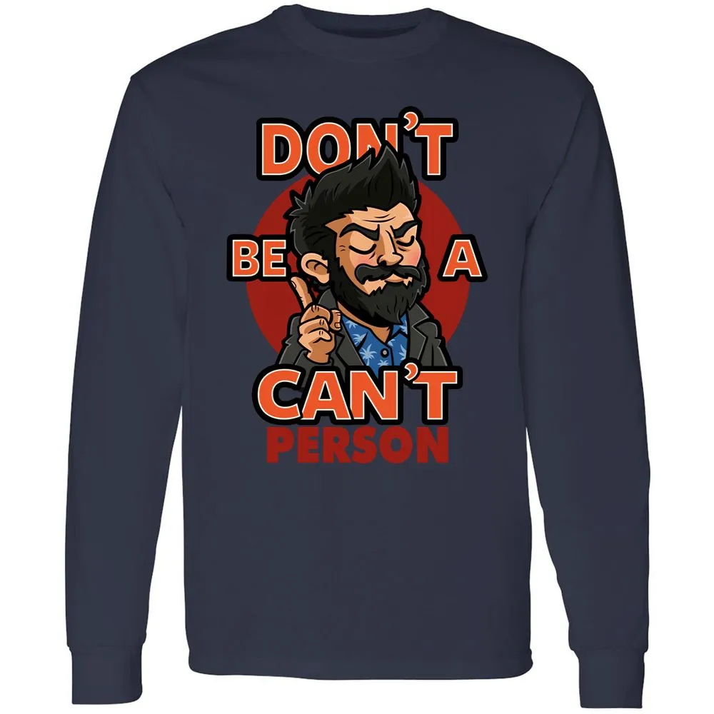 Long Sleeve T-Shirt - Q5VWLG6J - Navy - 2