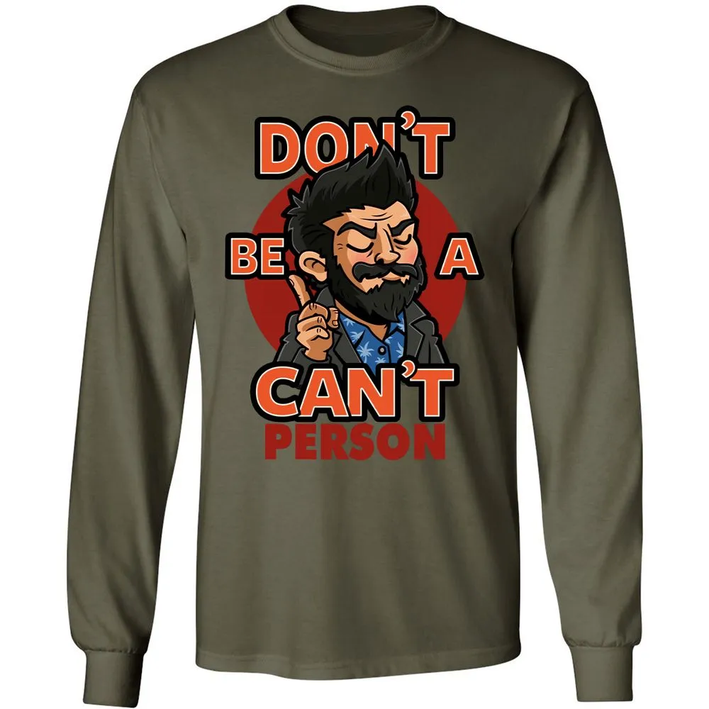 Long Sleeve T-Shirt - Q5VWLG6J - Military Green - 16
