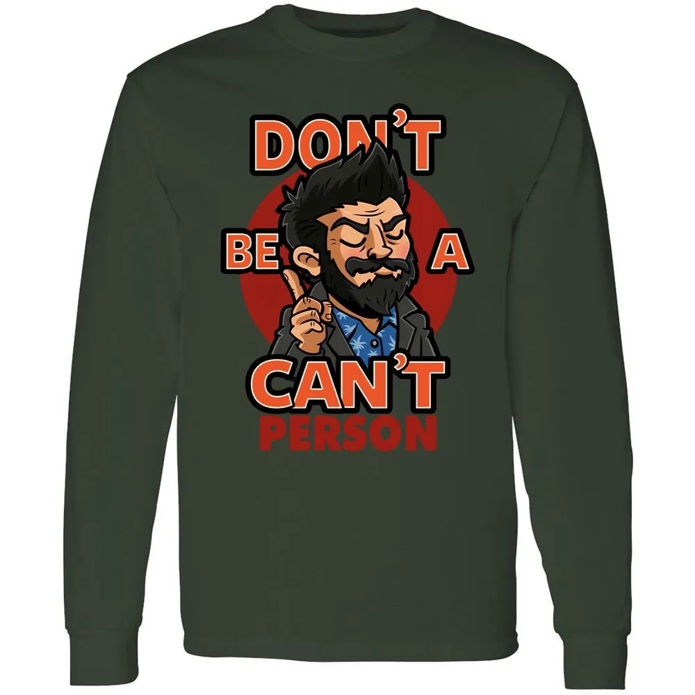Long Sleeve T-Shirt - Q5VWLG6J - Forest Green - 4
