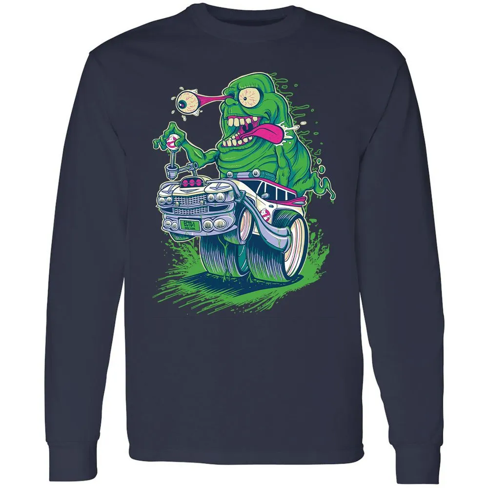 Long Sleeve T-Shirt - A2SYK1FV - Navy - 2