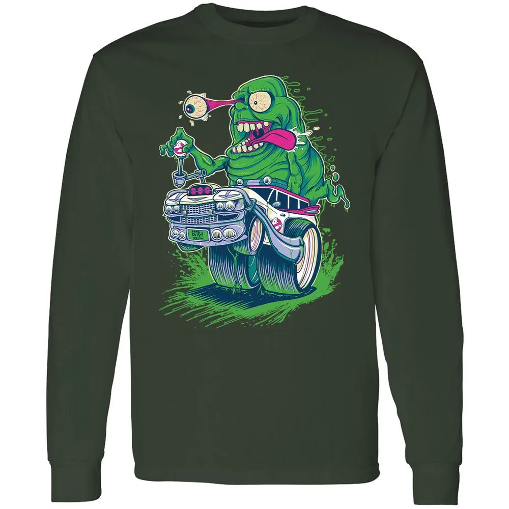 Long Sleeve T-Shirt - A2SYK1FV - Forest Green - 4