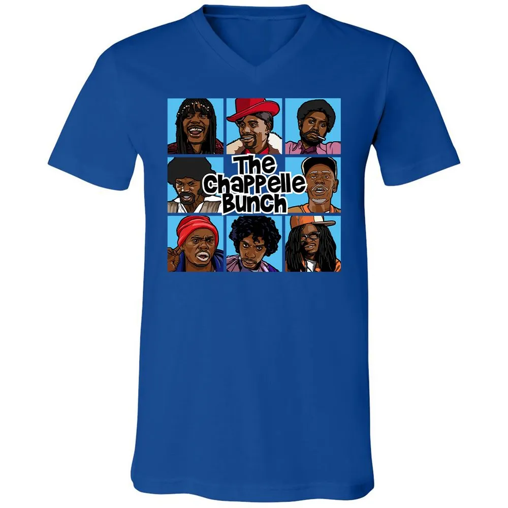 Unisex V-Neck T-Shirt - 6QZRCDC9 - True Royal - 4