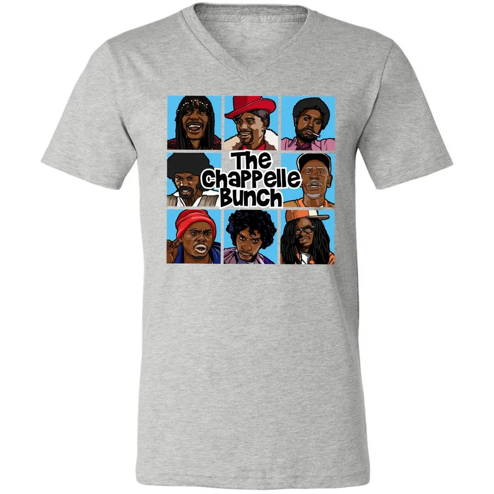Unisex V-Neck T-Shirt - 6QZRCDC9 - Athletic Heather - 7