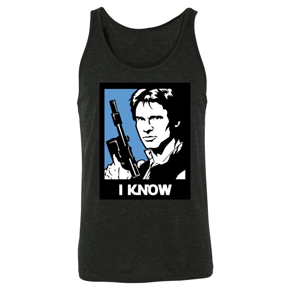 Unisex Jersey Tank - HYMQAD3L - Charcoal Black Triblend - 5