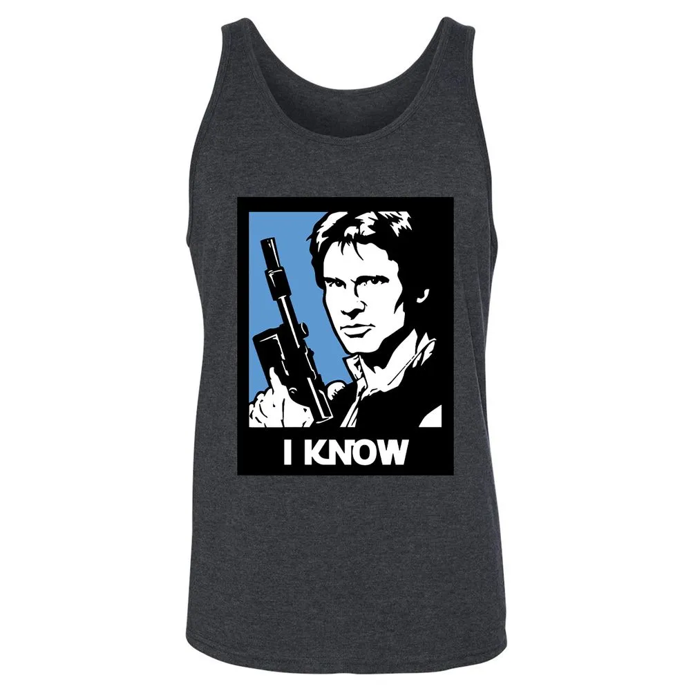 Unisex Jersey Tank - HYMQAD3L - Dark Grey Heather - 6