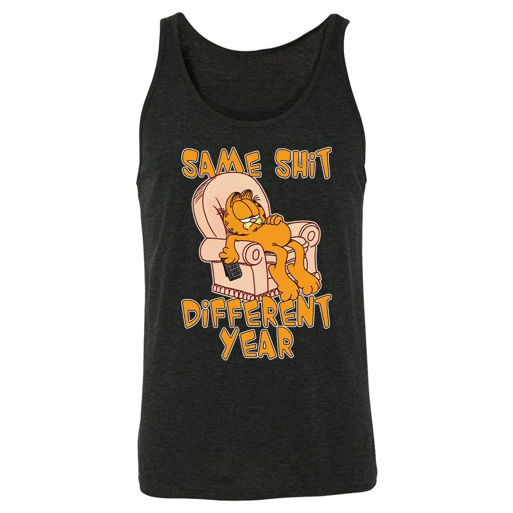 Unisex Jersey Tank - C4QVVQLN - Charcoal Black Triblend - 5