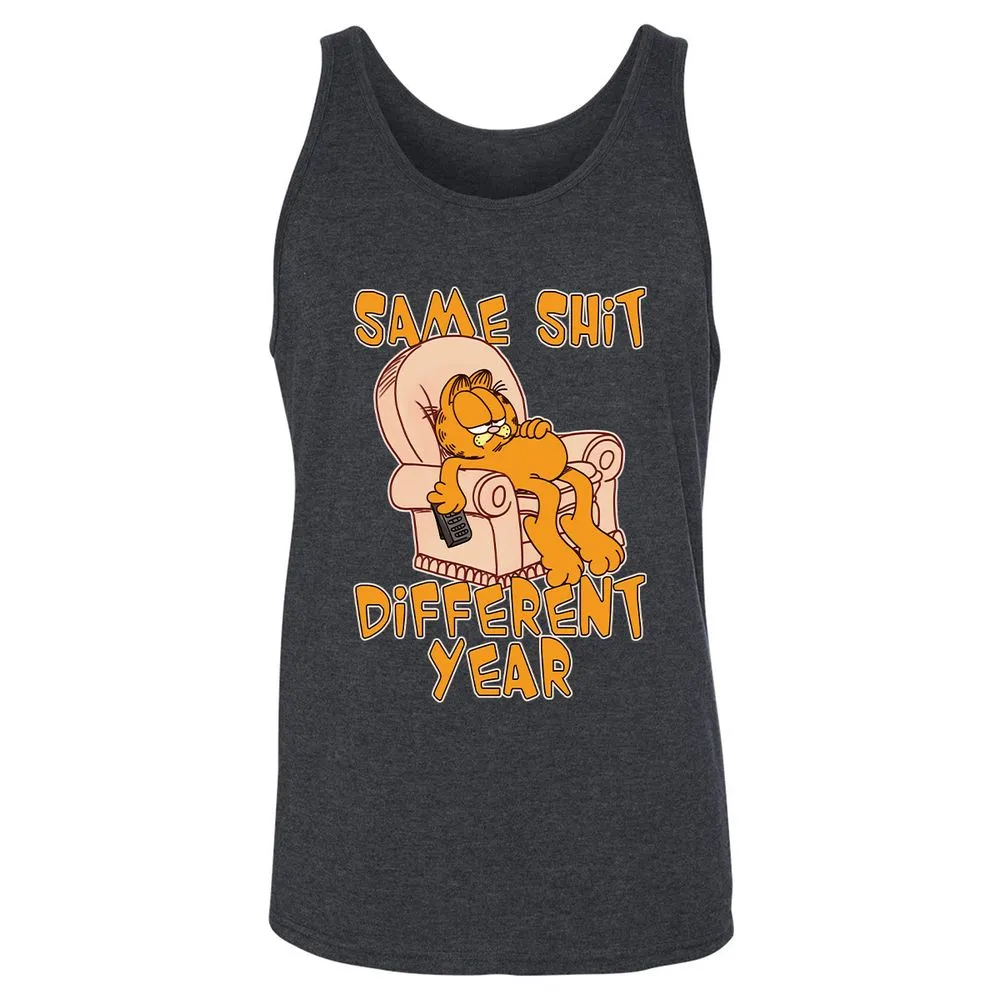 Unisex Jersey Tank - C4QVVQLN - Dark Grey Heather - 6