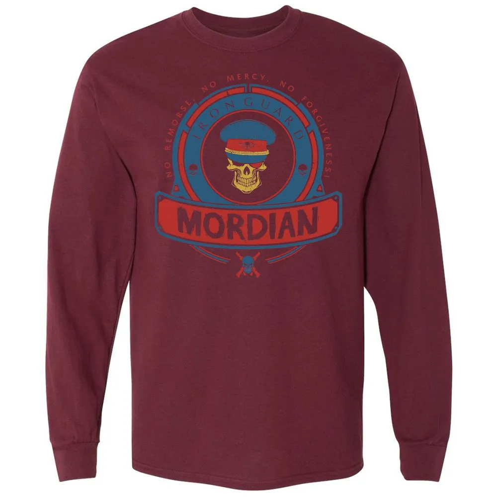 Long Sleeve T-Shirt - CWY2JVE8 - Maroon - 11