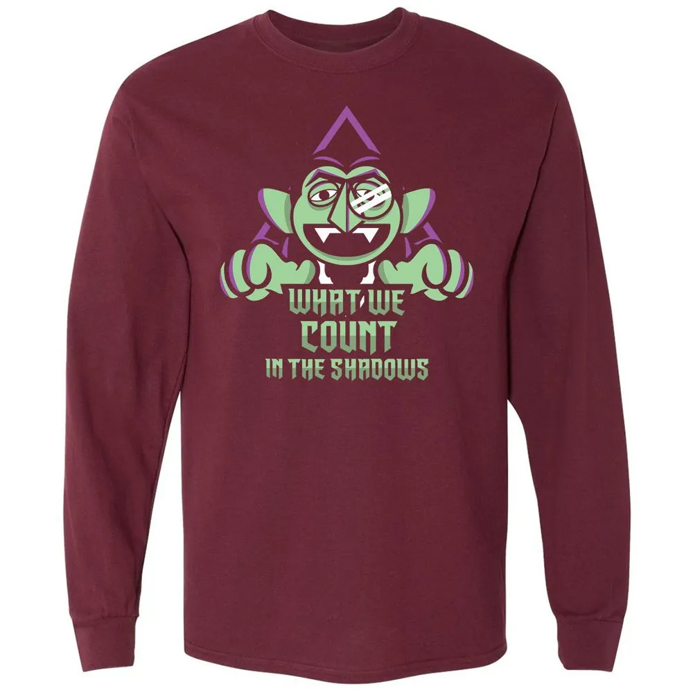 Long Sleeve T-Shirt - 4J39ZE1H - Maroon - 11