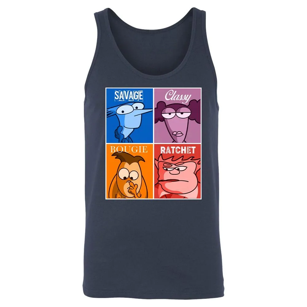 Unisex Jersey Tank - QZVAFXHK - Navy - 2