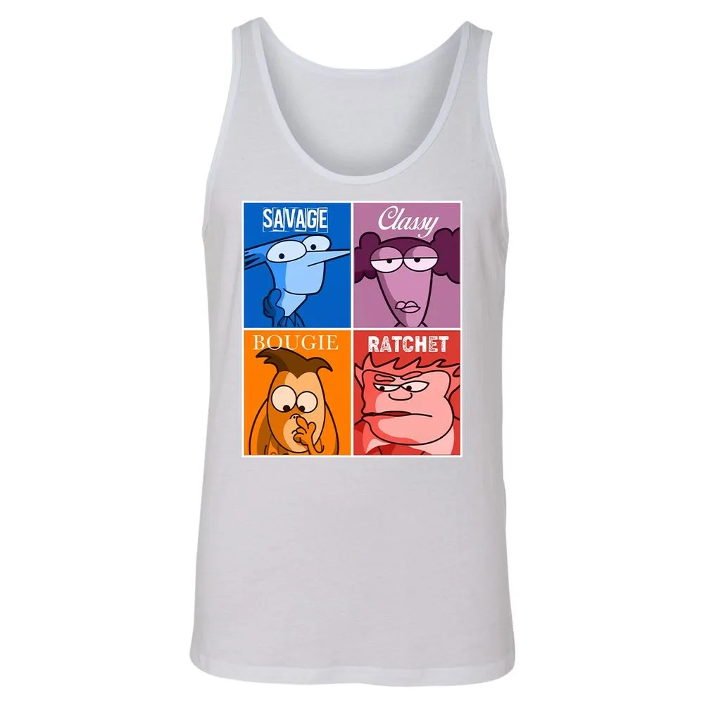 Unisex Jersey Tank - QZVAFXHK - White - 14