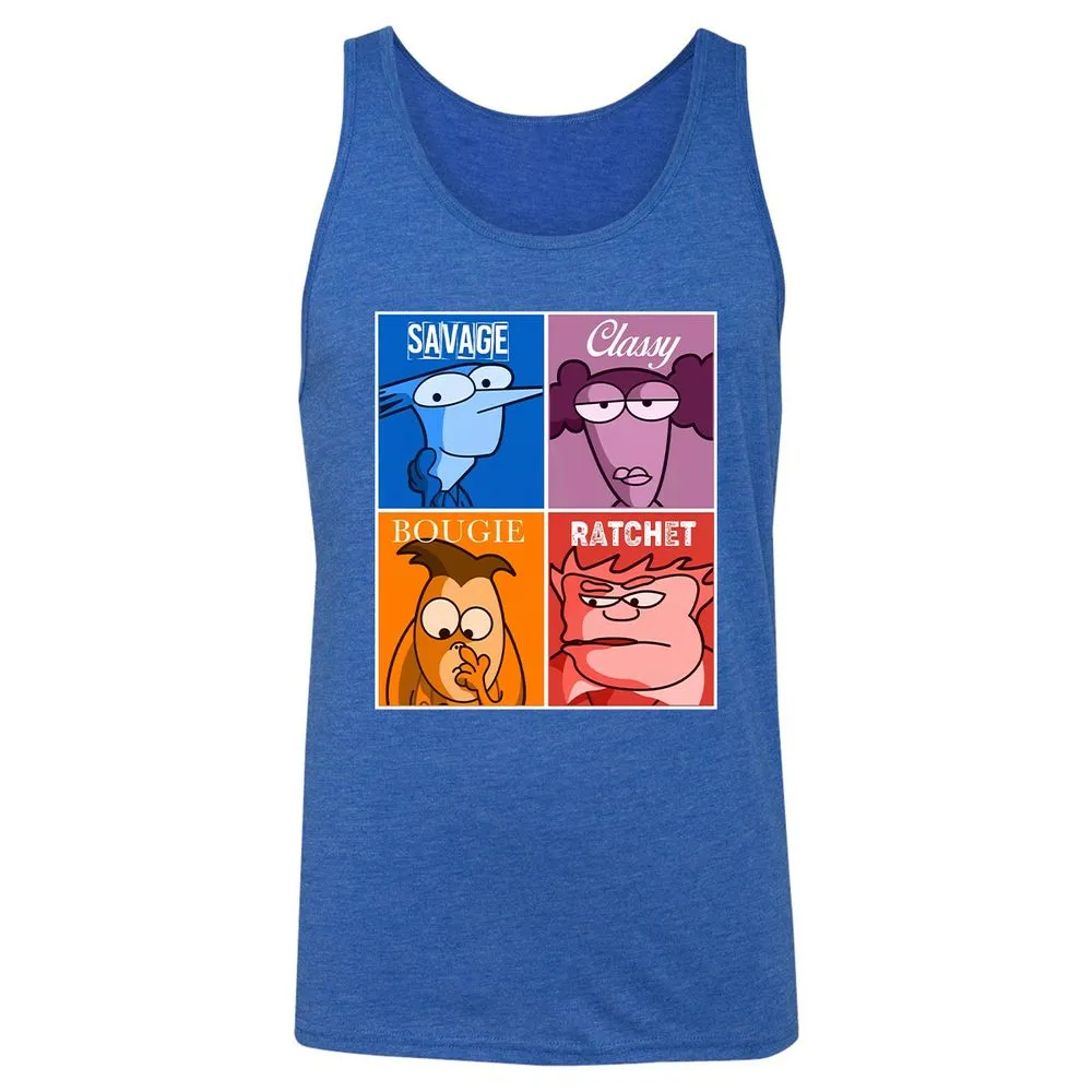 Unisex Jersey Tank - QZVAFXHK - True Royal Triblend - 12