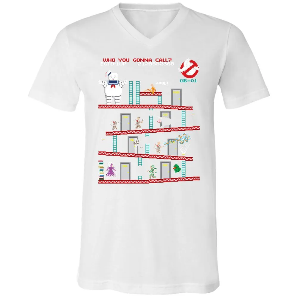 Unisex V-Neck T-Shirt - QUD3YU4T - White - 5