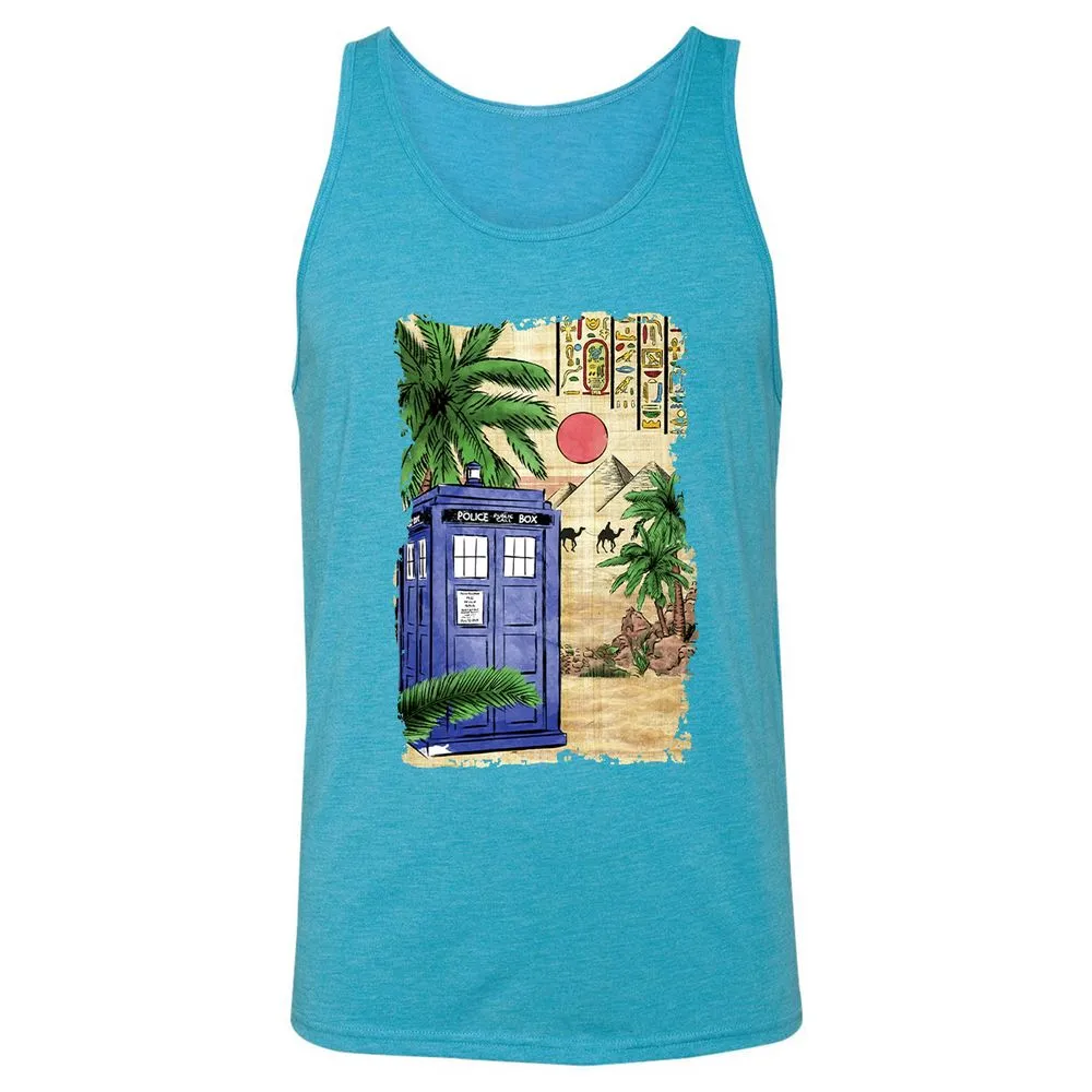 Unisex Jersey Tank - 8LQLQANC - Aqua Triblend - 3