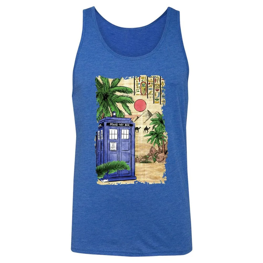 Unisex Jersey Tank - 8LQLQANC - True Royal Triblend - 12
