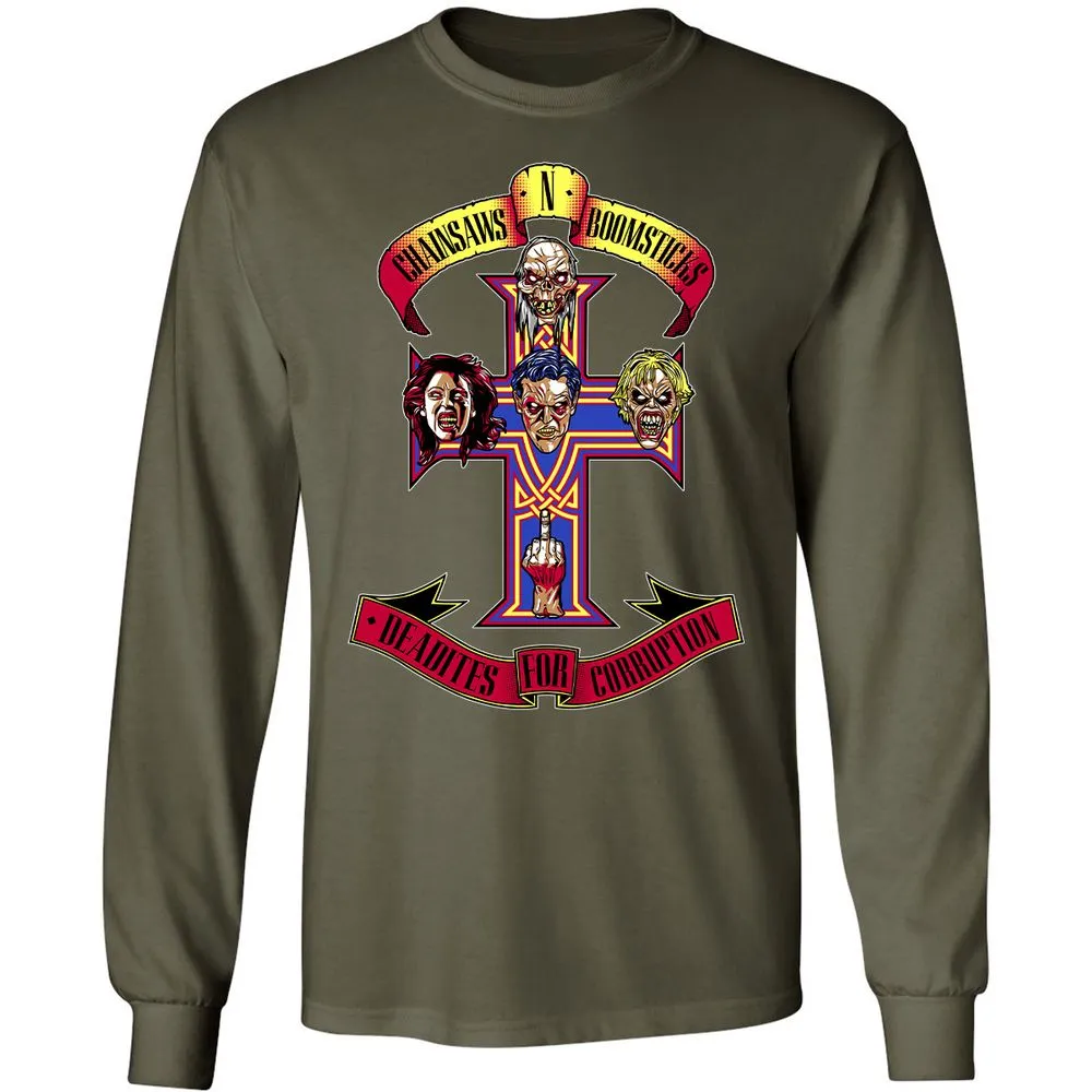 Long Sleeve T-Shirt - UQW6SSGK - Military Green - 16