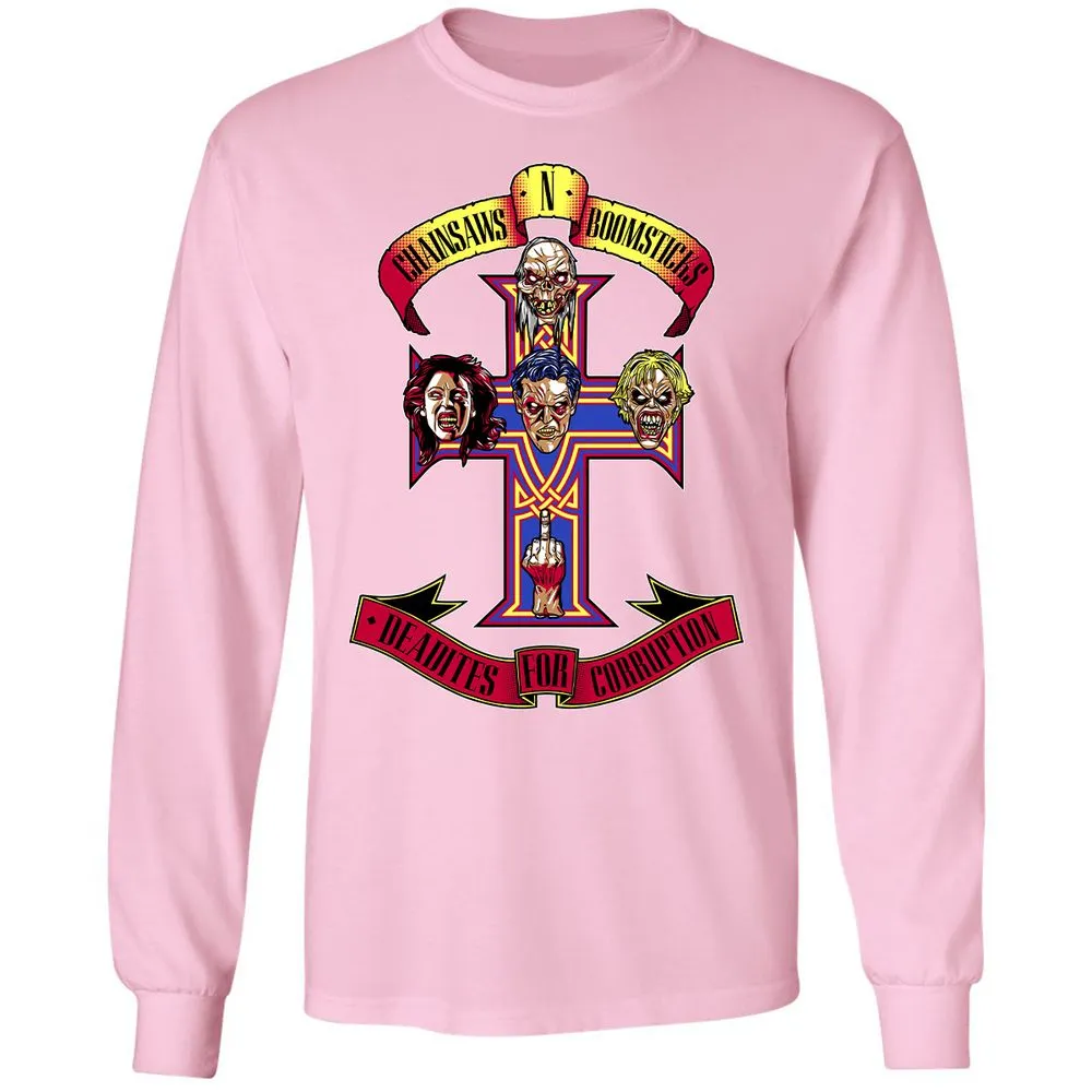 Long Sleeve T-Shirt - UQW6SSGK - Light Pink - 3