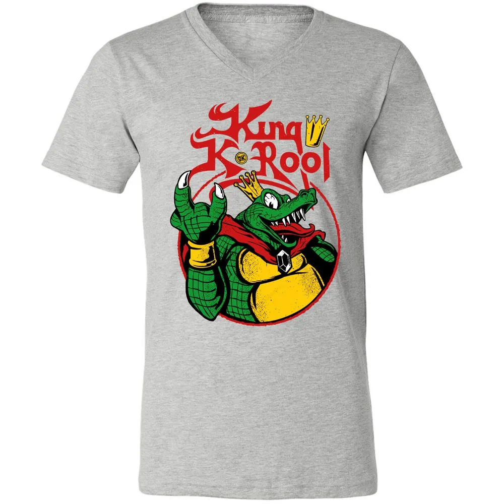 Unisex V-Neck T-Shirt - D4M16Y6M - Athletic Heather - 7