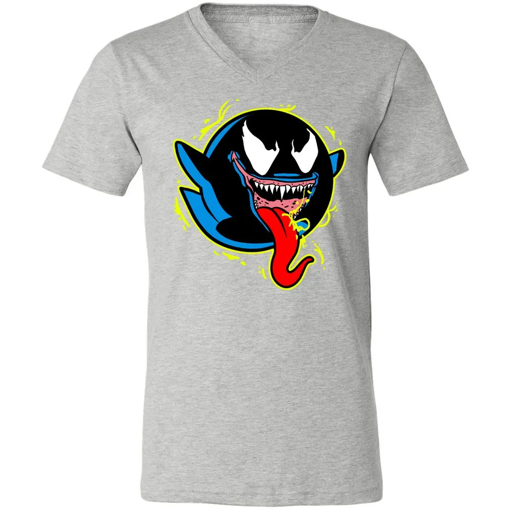 Unisex V-Neck T-Shirt - PJPCYZ2X - Athletic Heather - 7