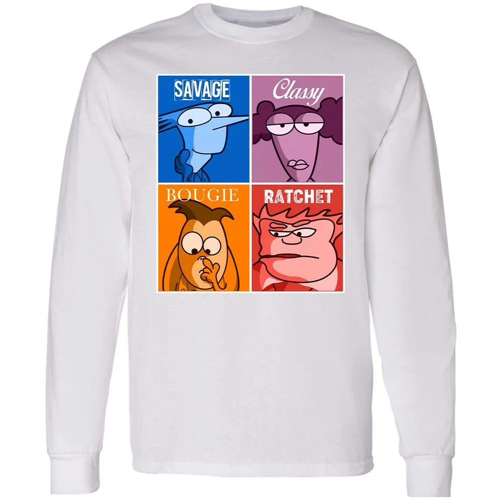 Long Sleeve T-Shirt - 2457RDYW - White - 5
