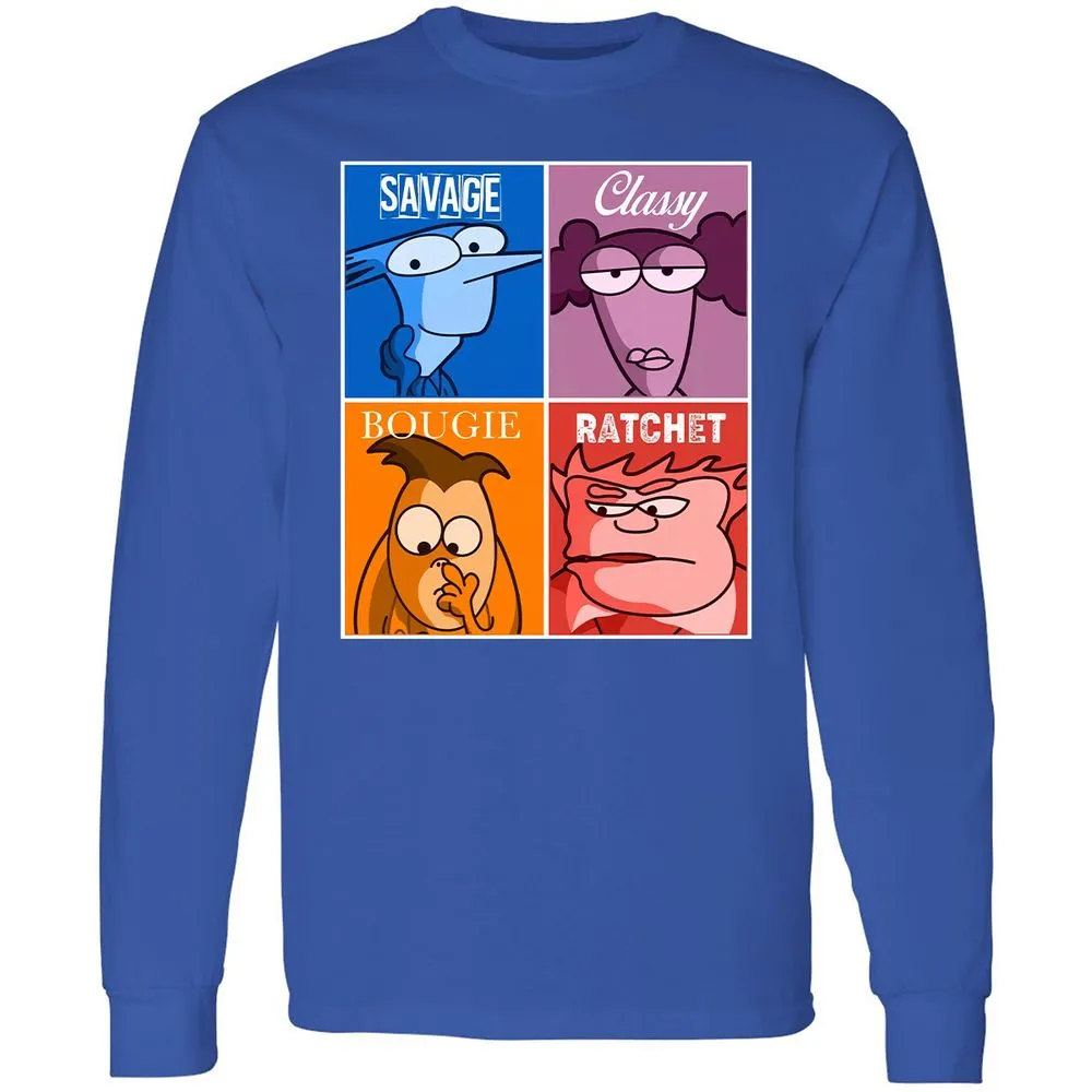 Long Sleeve T-Shirt - 2457RDYW - Royal - 8