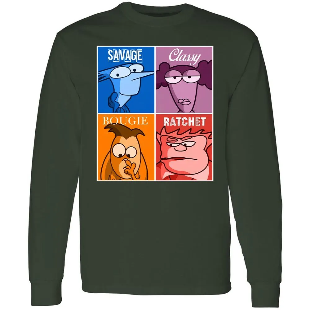 Long Sleeve T-Shirt - 2457RDYW - Forest Green - 4