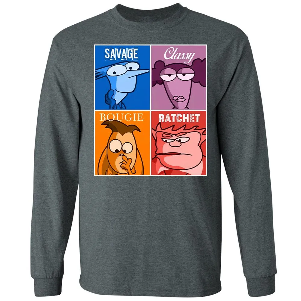 Long Sleeve T-Shirt - 2457RDYW - Dark Heather - 15