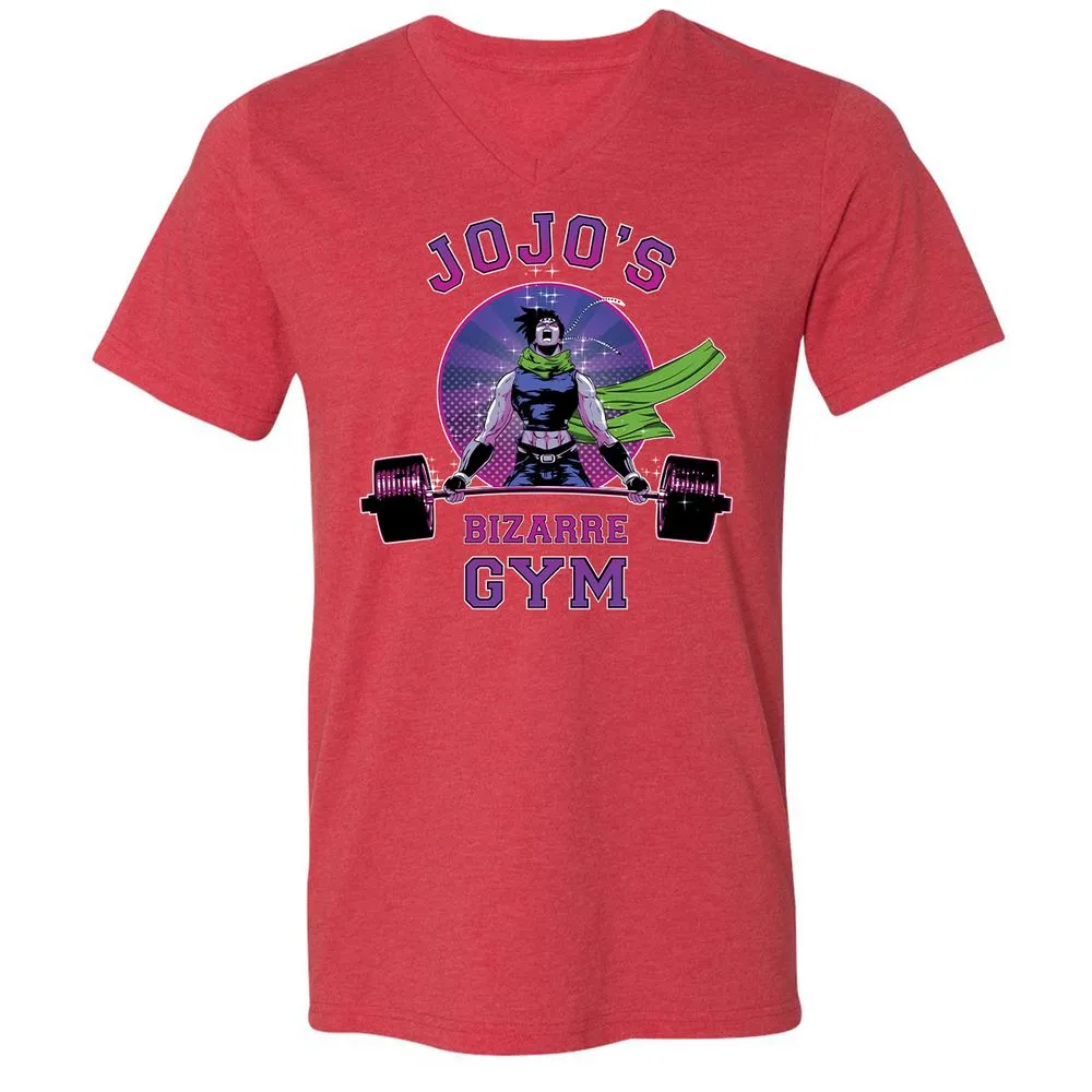Unisex V-Neck T-Shirt - SBDSF32P - Heather Red - 16