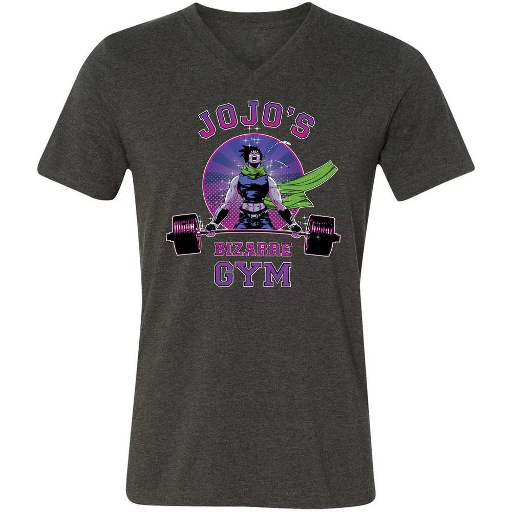 Unisex V-Neck T-Shirt - SBDSF32P - Dark Grey Heather - 8