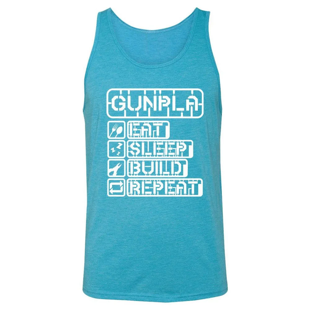 Unisex Jersey Tank - JHTJ3ZTX - Aqua Triblend - 3