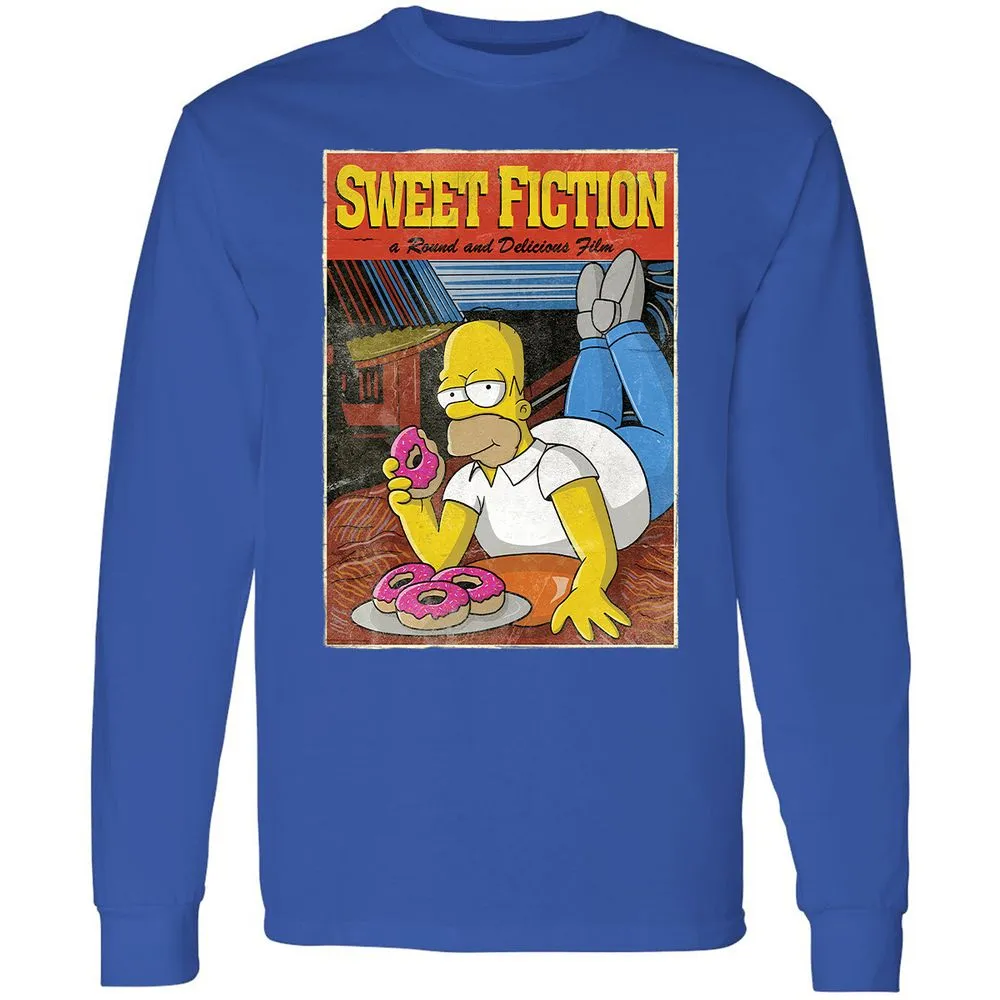Long Sleeve T-Shirt - WHHYFUBH - Royal - 8