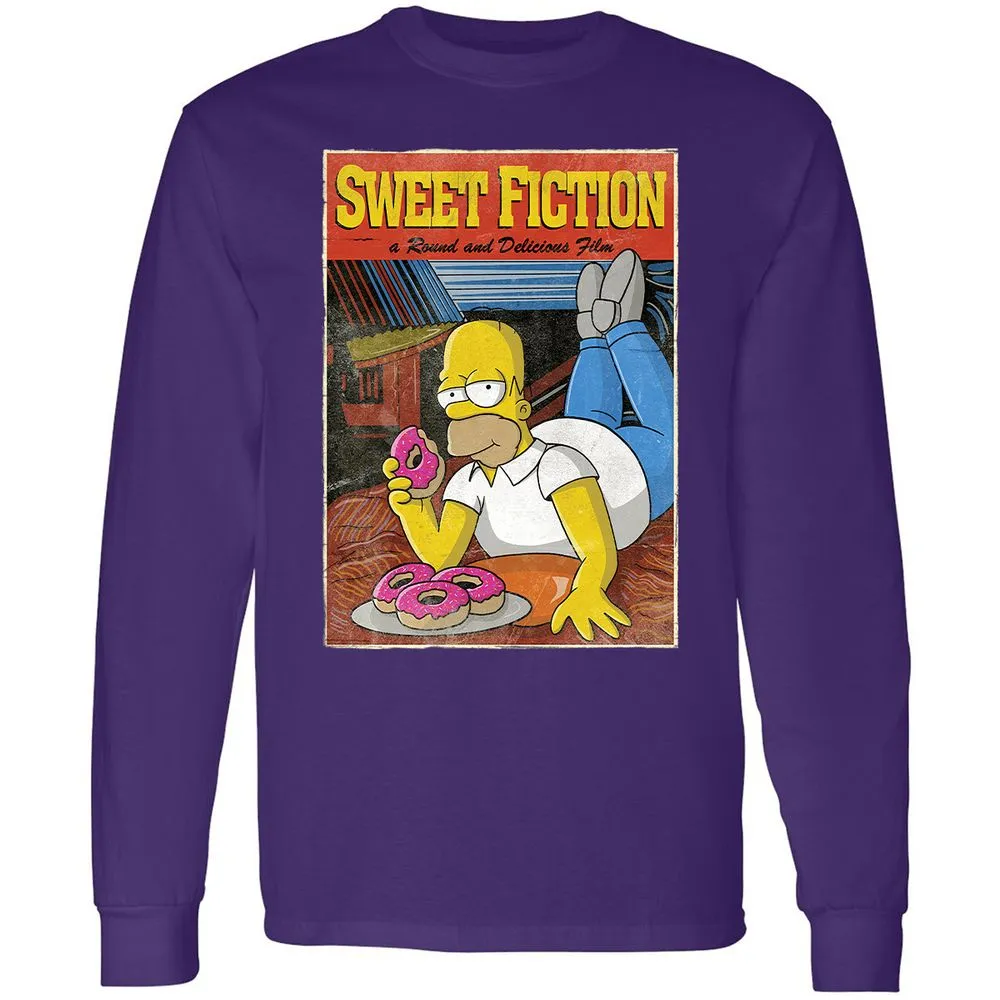 Long Sleeve T-Shirt - WHHYFUBH - Purple - 13
