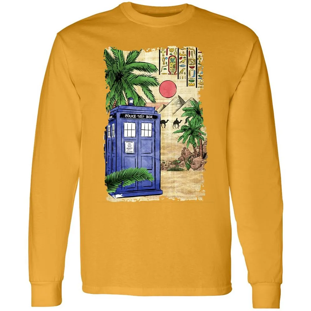 Long Sleeve T-Shirt - 6N5JFKN9 - Gold - 9