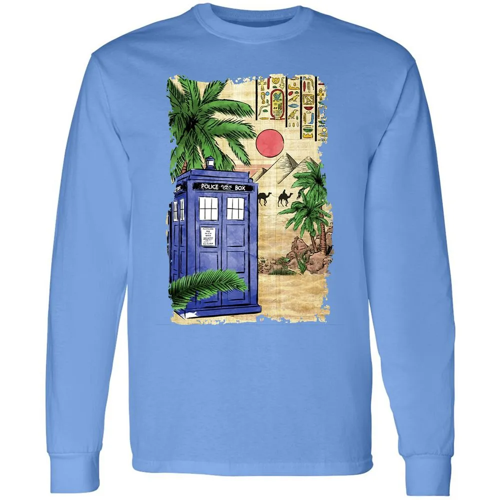 Long Sleeve T-Shirt - 6N5JFKN9 - Carolina Blue - 12