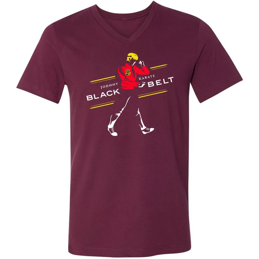 Unisex V-Neck T-Shirt - SC6GEA74 - Maroon - 6