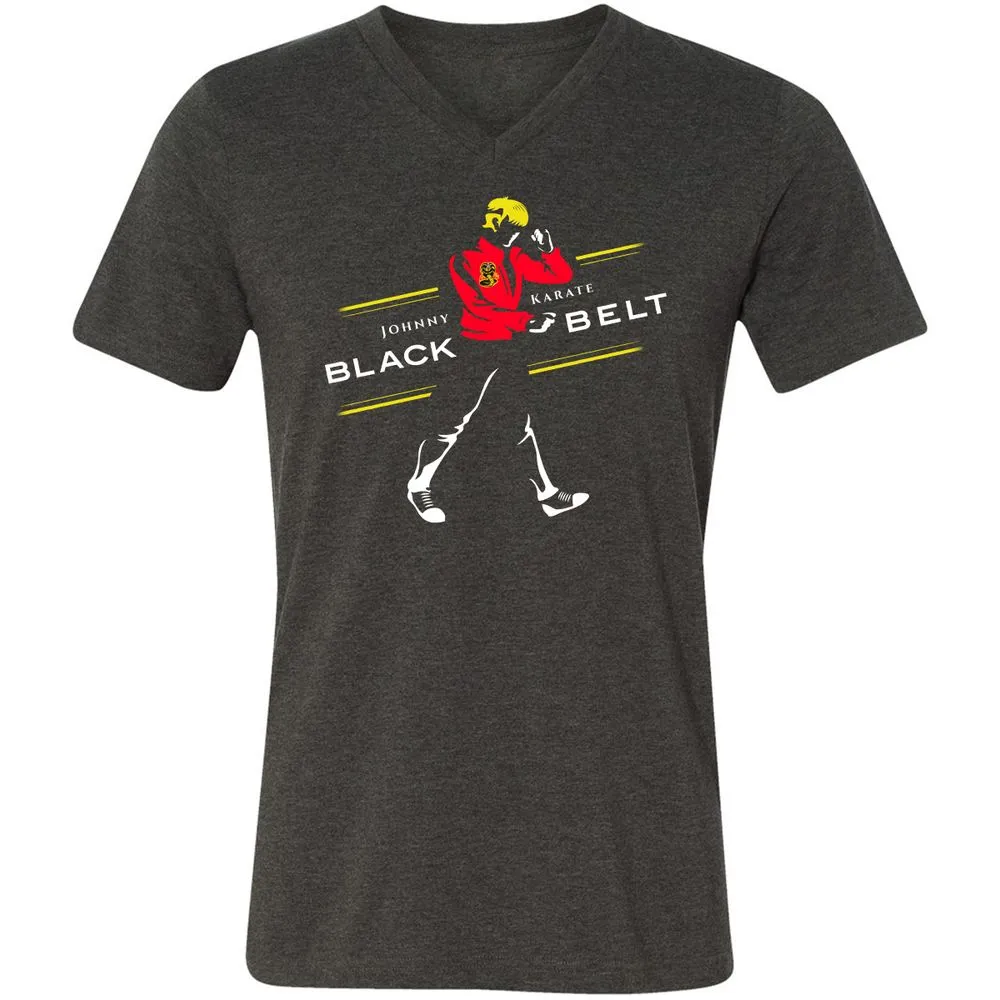 Unisex V-Neck T-Shirt - SC6GEA74 - Dark Grey Heather - 8
