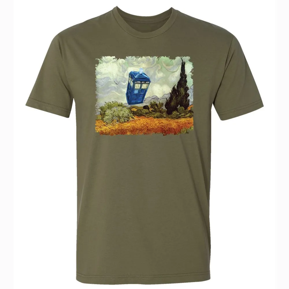 Premium Unisex T-Shirt - WE64HK38 - Military Green - 5