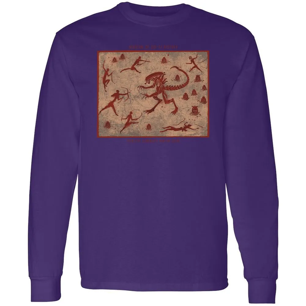 Long Sleeve T-Shirt - 1XZ6EASV - Purple - 13