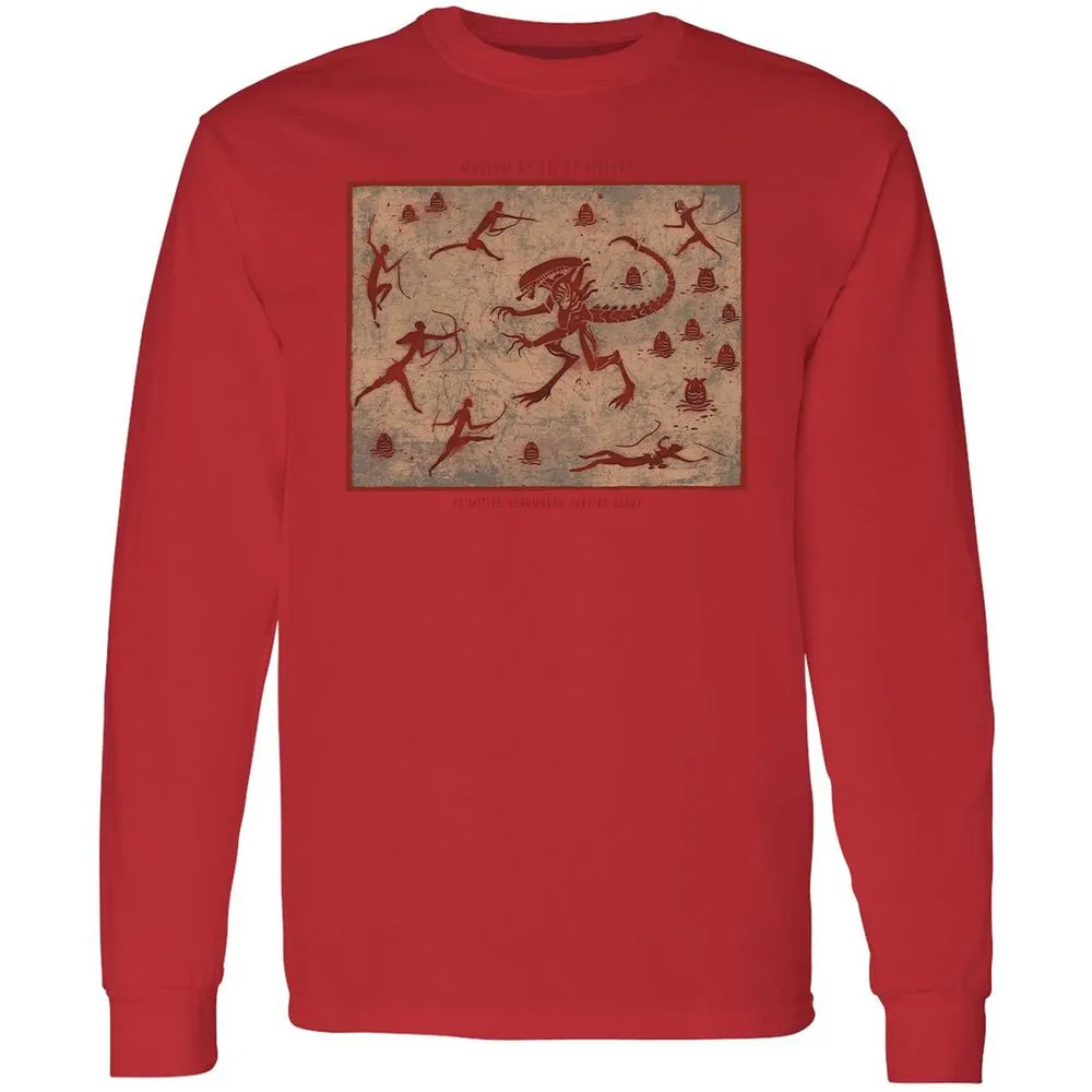 Long Sleeve T-Shirt - 1XZ6EASV - Red - 14