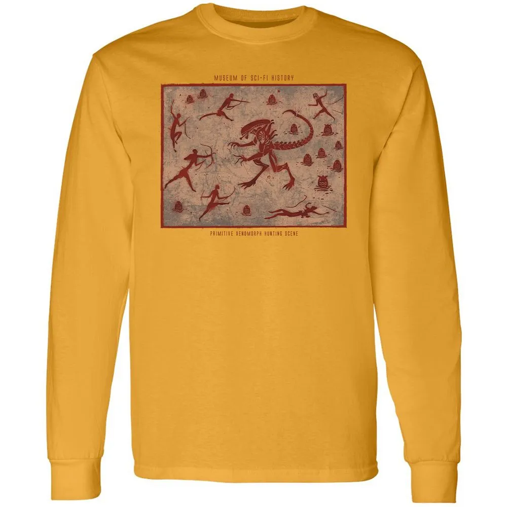 Long Sleeve T-Shirt - 1XZ6EASV - Gold - 9