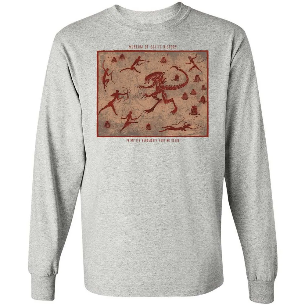 Long Sleeve T-Shirt - 1XZ6EASV - Ash - 7