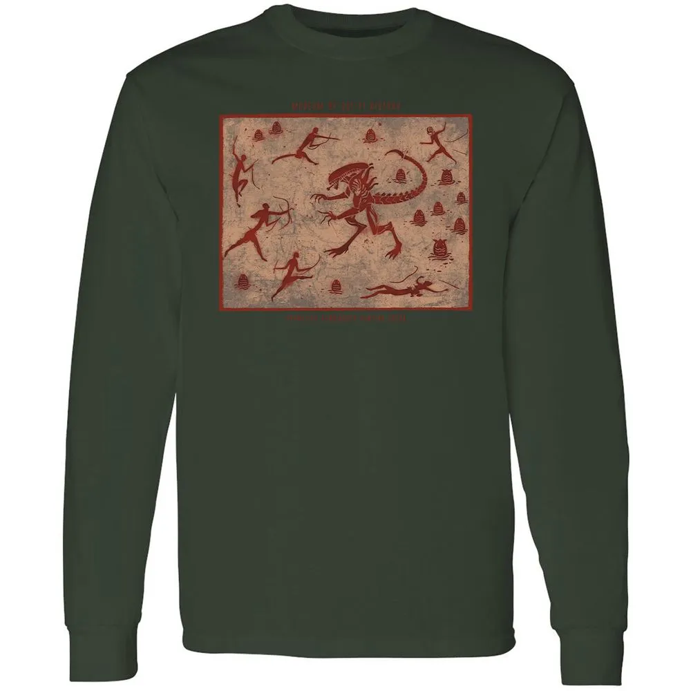 Long Sleeve T-Shirt - 1XZ6EASV - Forest Green - 4